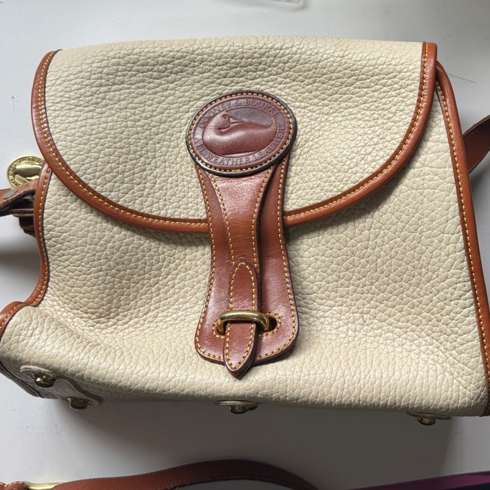 Vintage Dooney & Bourke Leather Shoulder Bag